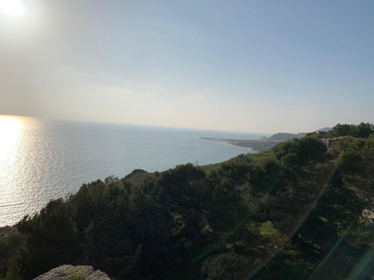 Villa Alfonso Con Vista Mare Siculiana Marina Bagian luar foto